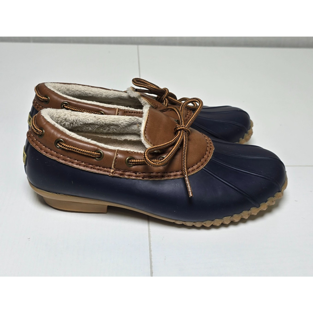 JBU Jambu Gwen Weather Ready Navy Duck Muc Shoes Women 6M - Picture 3 of 11